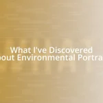 What I’ve Discovered About Environmental Portraits